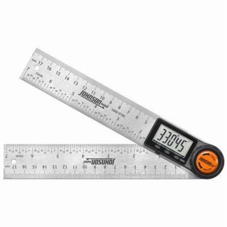 JOHNSON LEVEL & TOOL 7" Ang Locator/Ruler 1888-0700